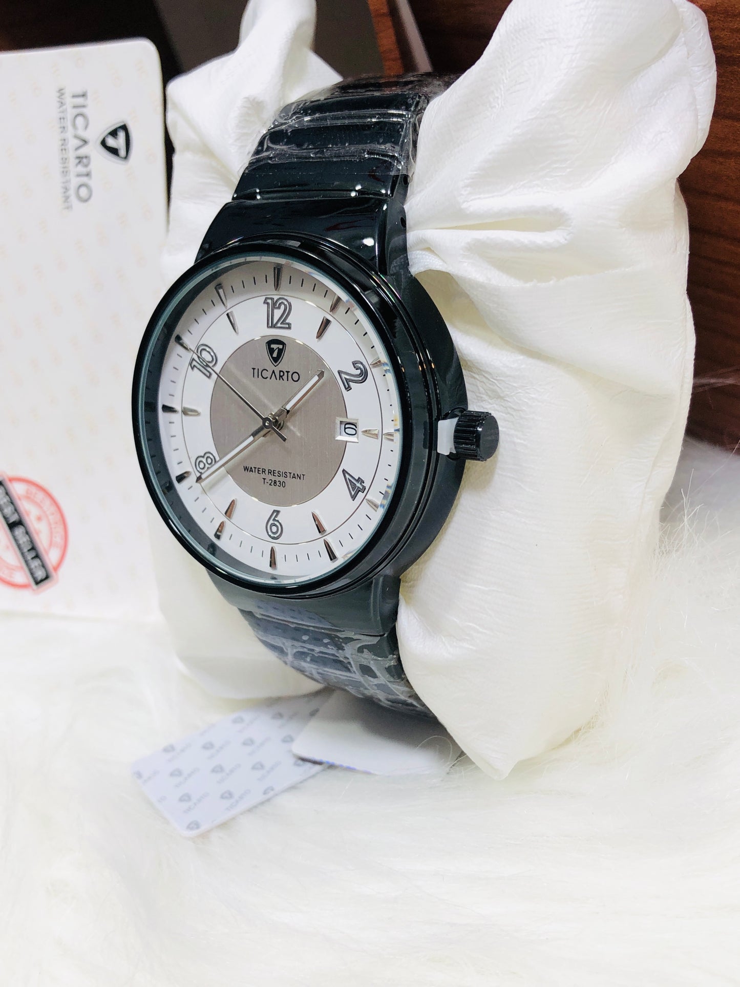 Ticarto Round Dial - Premium Edition T2830 - Black