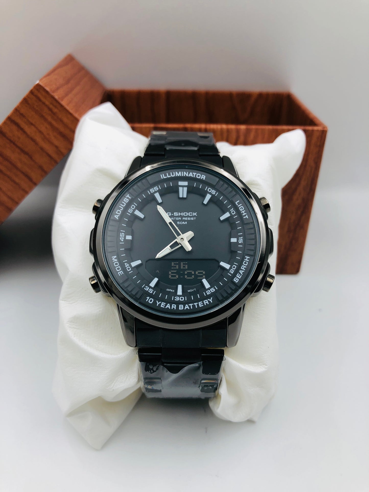 G-shock World Time - Article #687 - Black - Black Dial