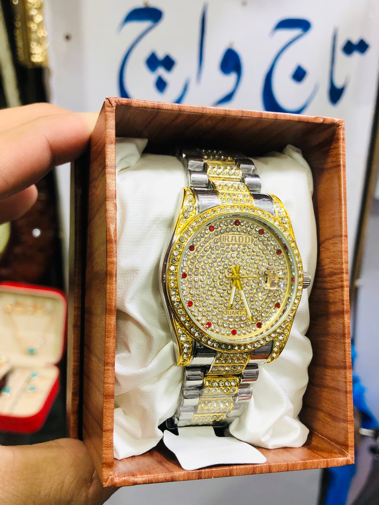 ICED-OUT Diamond Watch Limited Edition Two tone color