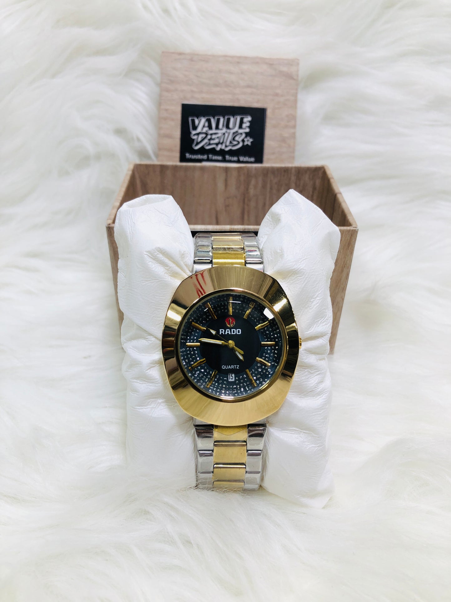 RADO EGG PREMIUM DIAMOND WATCH WATERPROOF