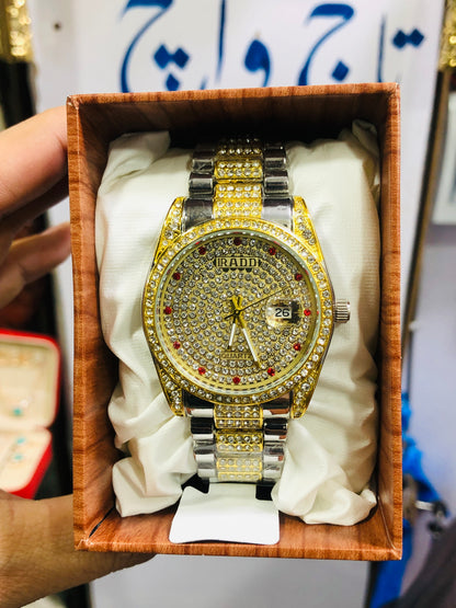 ICED-OUT Diamond Watch Limited Edition Two tone color