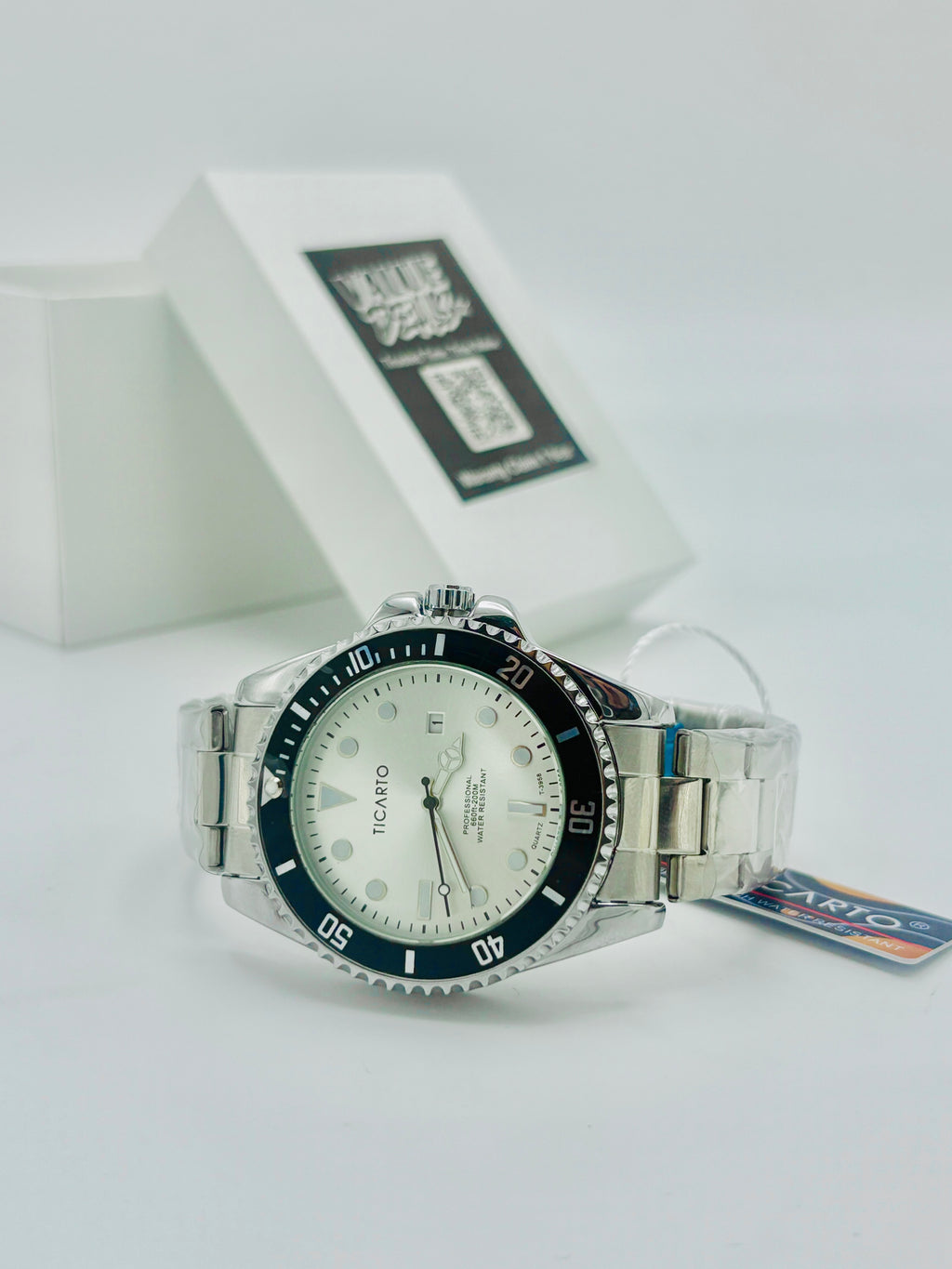 Ticarto Signature Collection - Article #676 - Silver - Silver Dial