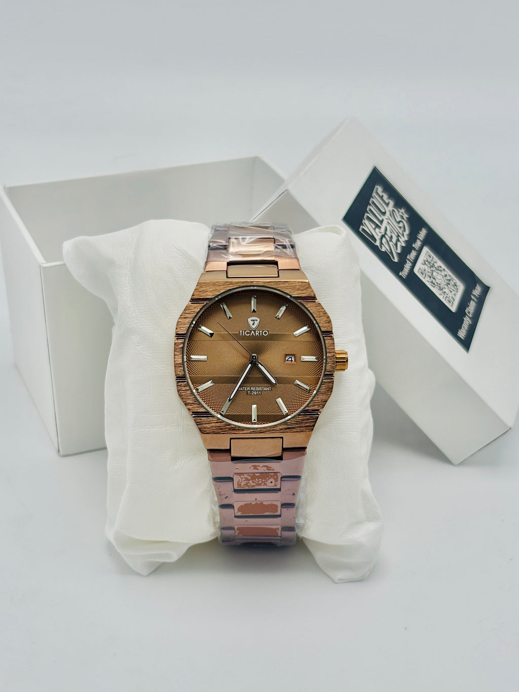 Ticarto Signature Collection - Article #685 - Brown - Brown Dial