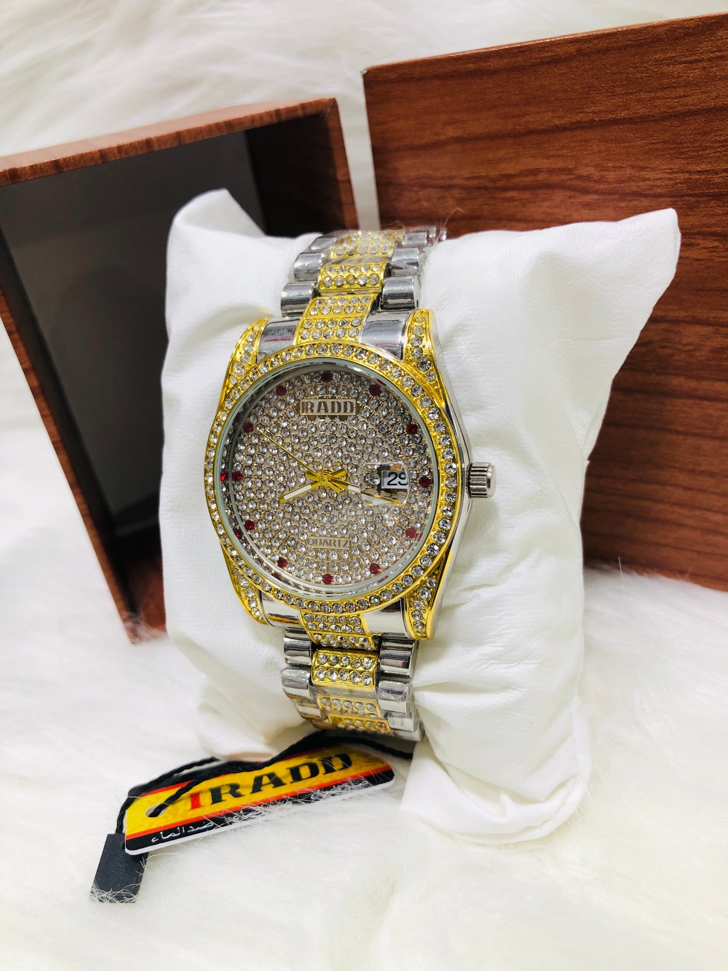 ICED-OUT Diamond Watch Limited Edition Two tone color
