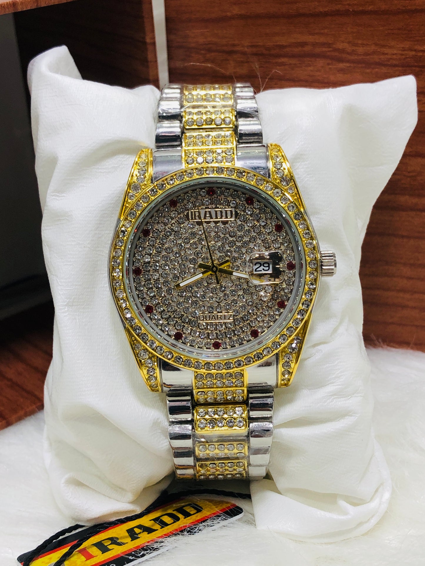 ICED-OUT Diamond Watch Limited Edition Two tone color