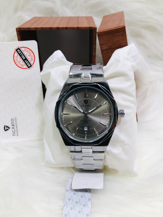 Ticarto Diamond Dial - Premium Edition T2882 - Silver