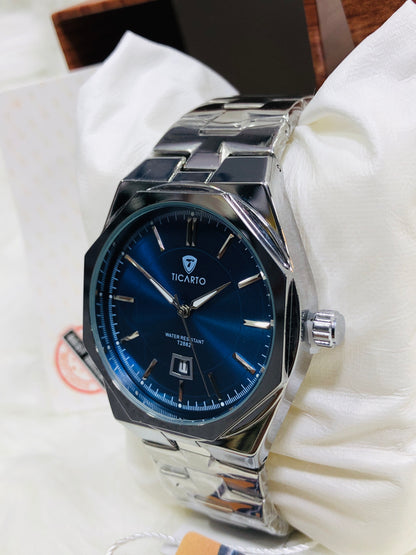 Ticarto Diamond Dial - Premium Edition T2882 - Silver