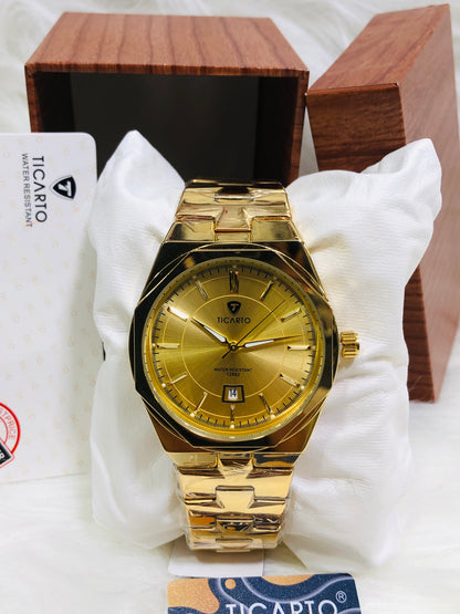 Ticarto Diamond Dial - Premium Edition T2882 - Golden