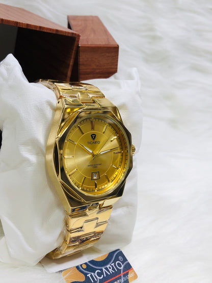 Ticarto Diamond Dial - Premium Edition T2882 - Golden