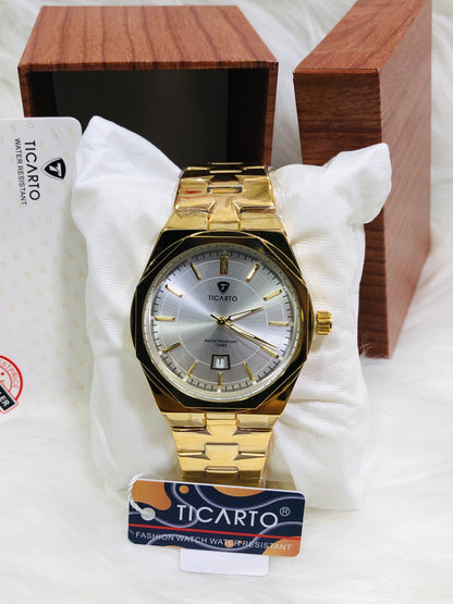 Ticarto Diamond Dial - Premium Edition T2882 - Golden