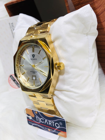 Ticarto Diamond Dial - Premium Edition T2882 - Golden