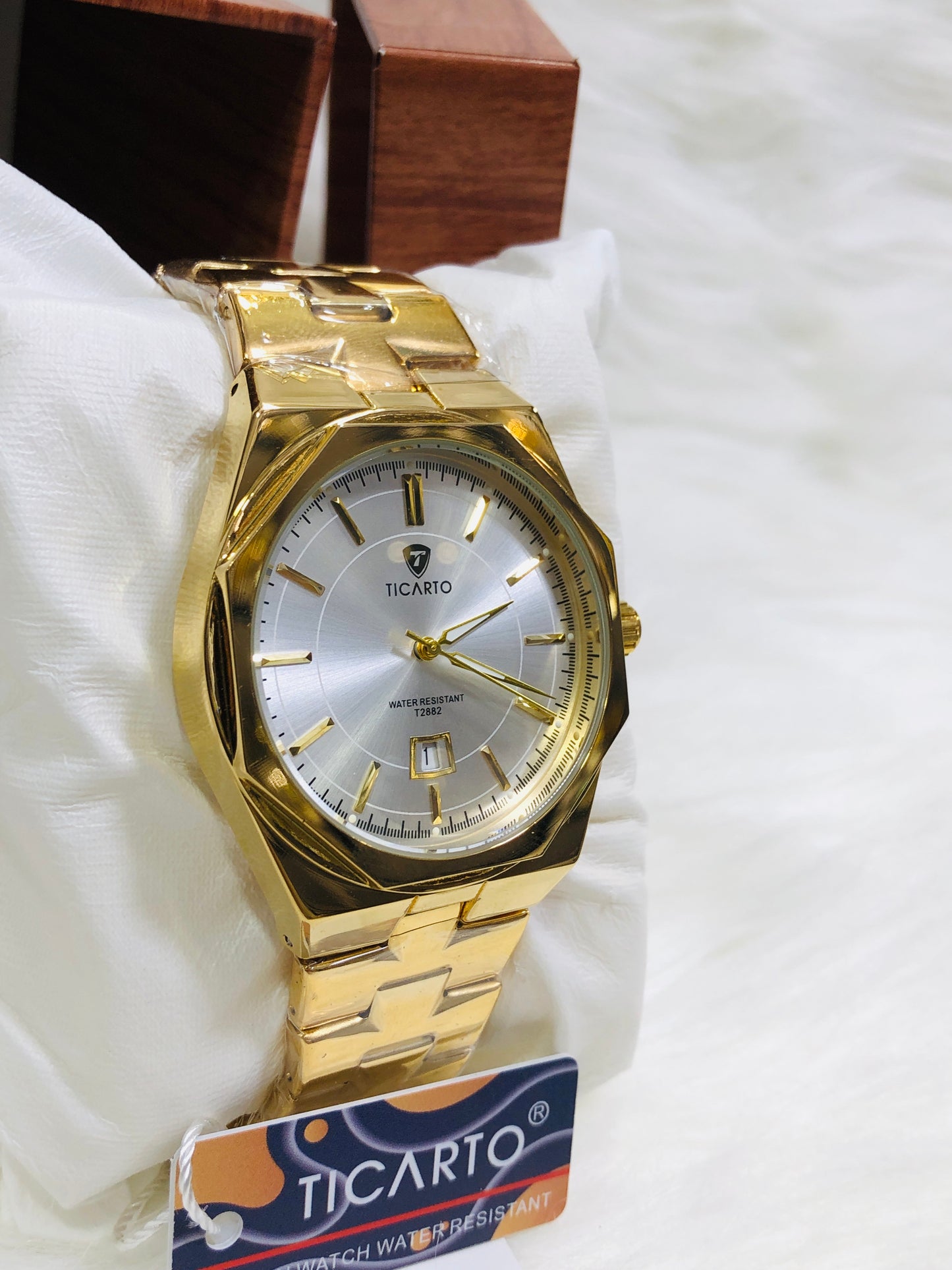 Ticarto Diamond Dial - Premium Edition T2882 - Golden