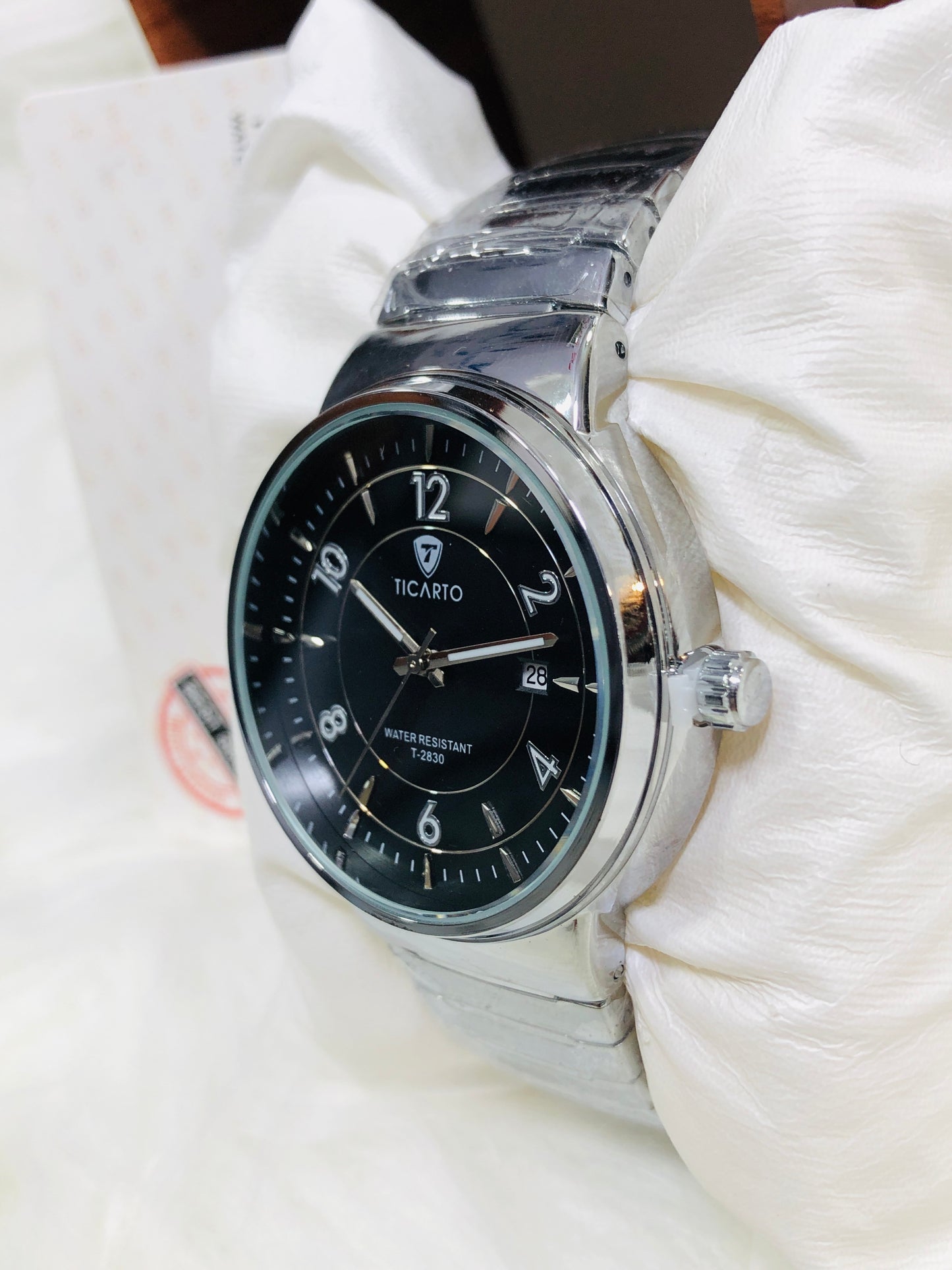 Ticarto Round Dial - Premium Edition T2830 - Silver