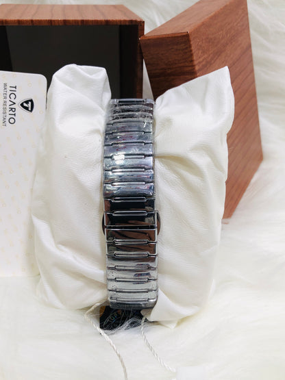 Ticarto Round Dial - Premium Edition T2830 - Silver