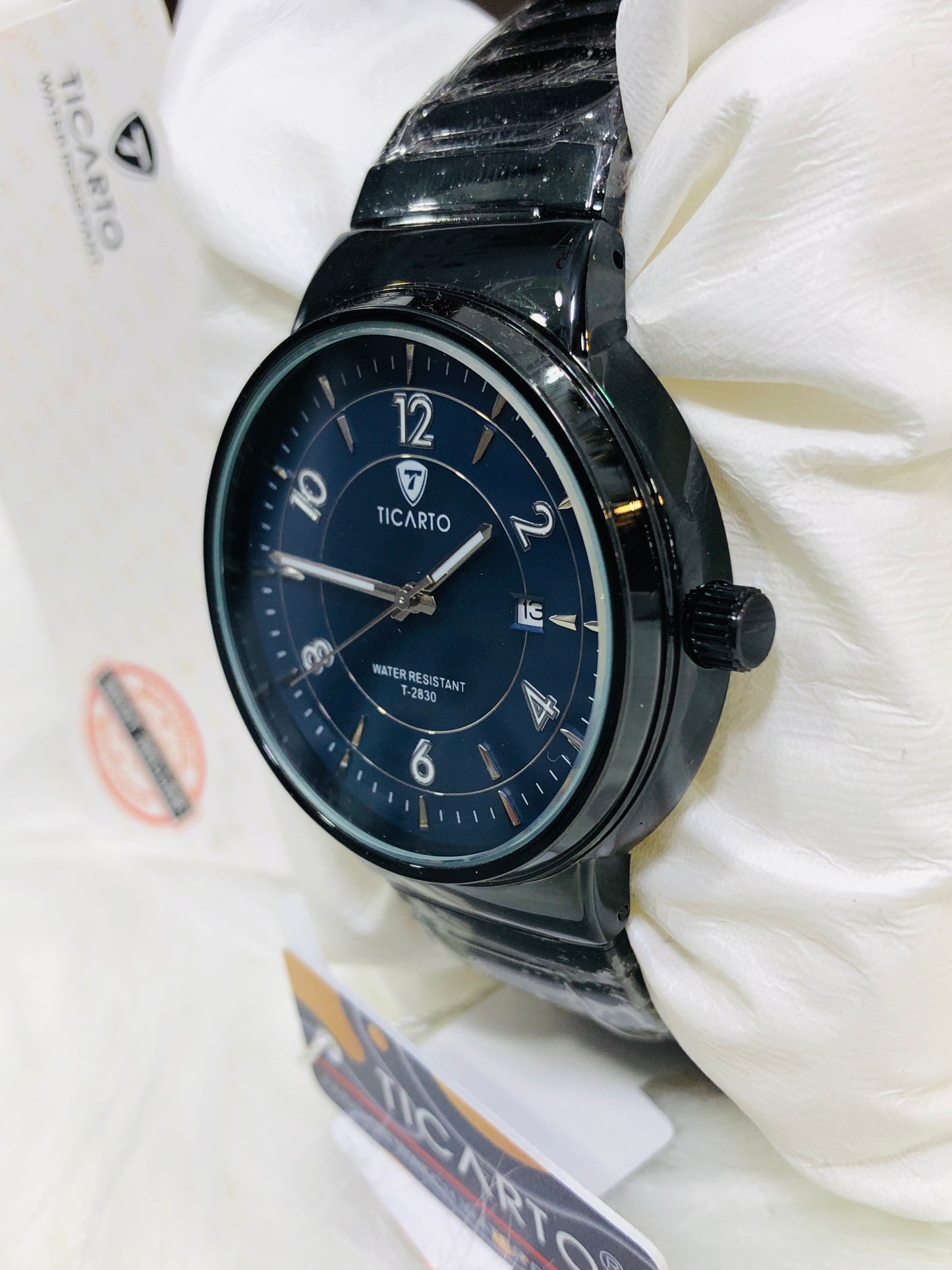 Ticarto Round Dial - Premium Edition T2830 - Black