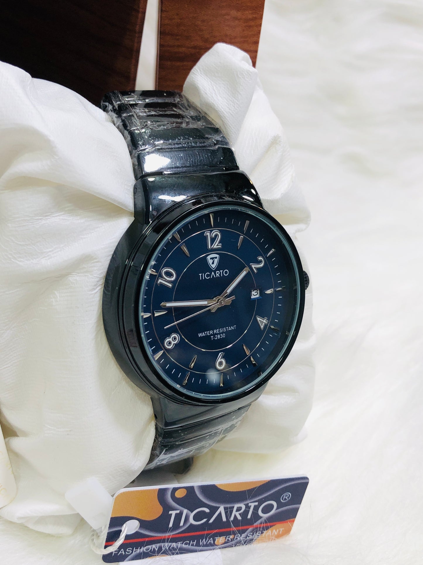 Ticarto Round Dial - Premium Edition T2830 - Black