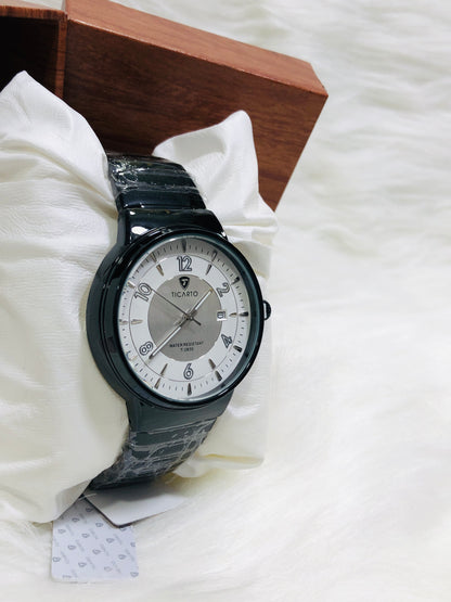 Ticarto Round Dial - Premium Edition T2830 - Black