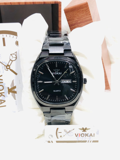 Viokai Monarch Edition - Day Date Design V8570 - Black