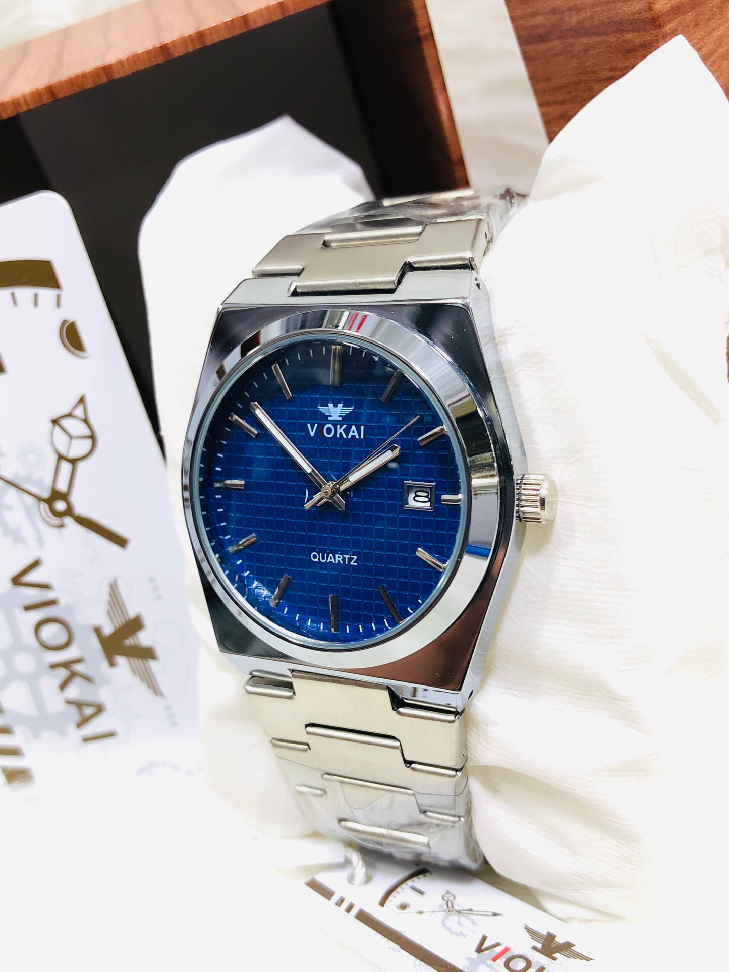 Viokai Prestige Signature Edition - Quartz Timepiece S4623 - Silver