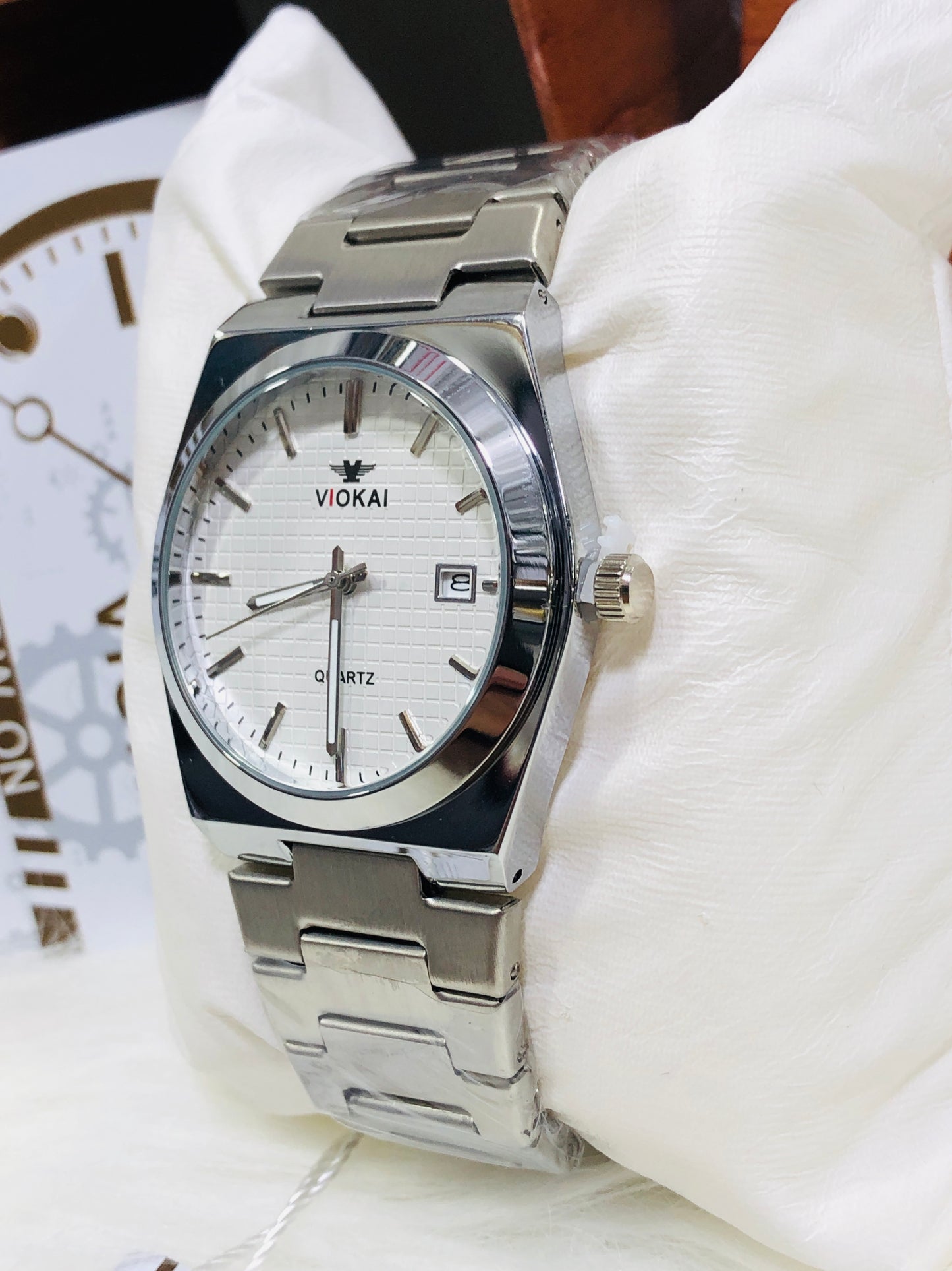 Viokai Prestige Signature Edition - Quartz Timepiece S4623 - Silver