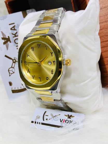 Original Viokai Arabic Aura Watch - Two tone