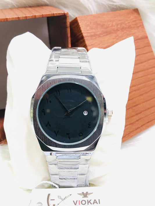 Original Viokai Arabic Aura Watch - Silver