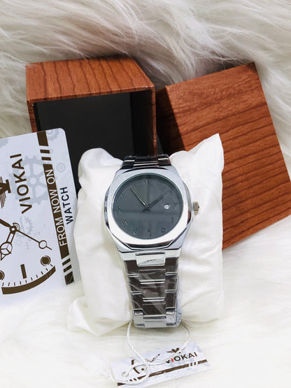 Original Viokai Arabic Aura Watch - Silver