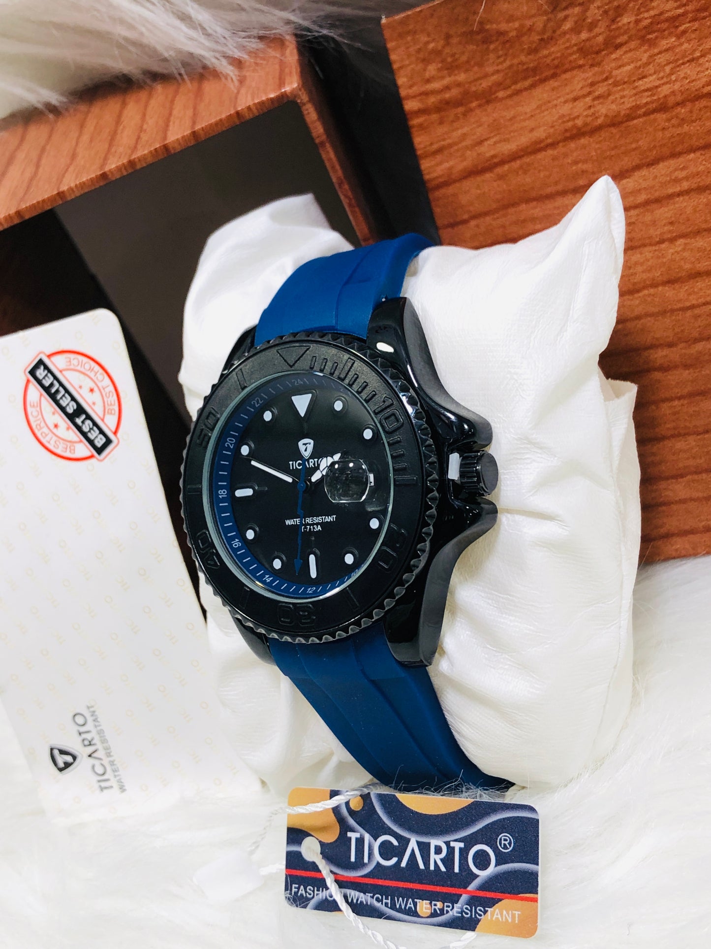 Ticarto Silicone Strap - T713A - Blue